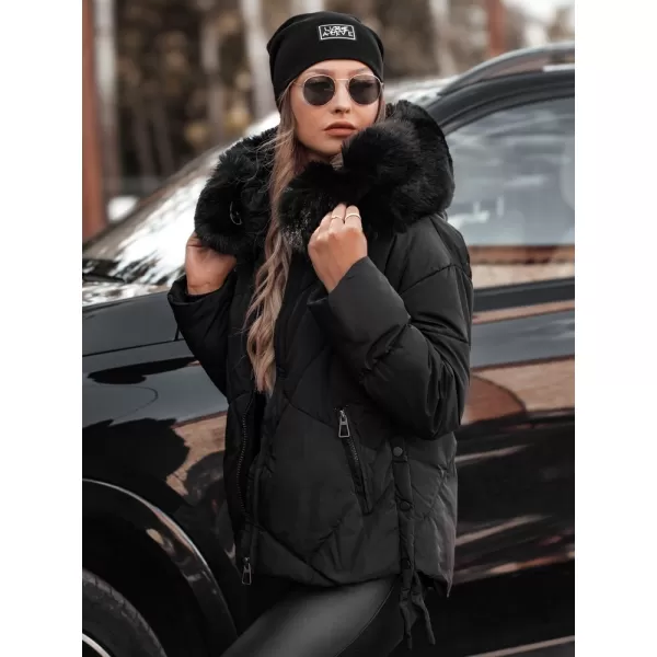  Дамско яке DSTREET MODIVA TY4726 ЧЕРНО 