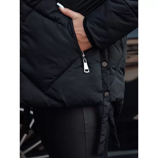  Дамско яке DSTREET LESISI TY4716 ЧЕРНО 