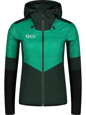 Дамско спортно яке NORDBLANC ICEBERGS NBWJL8112 ТЪМНО ЗЕЛЕНО