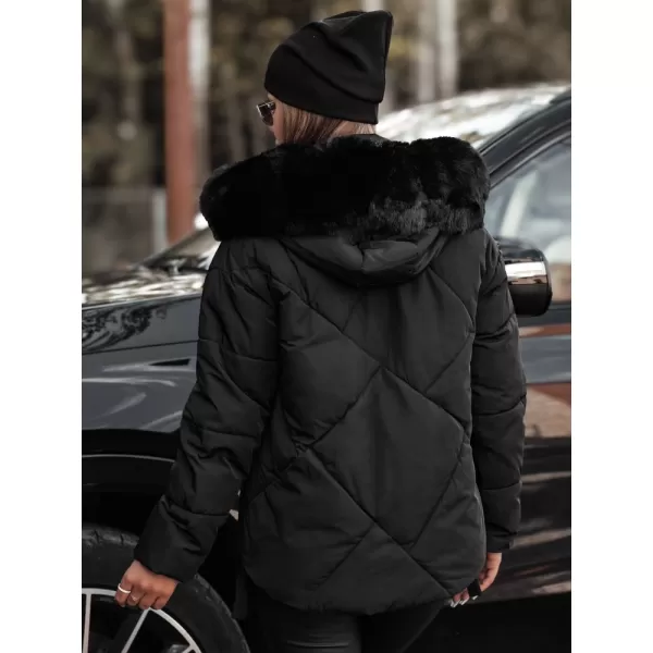 Дамско яке DSTREET MODIVA TY4726 ЧЕРНО 