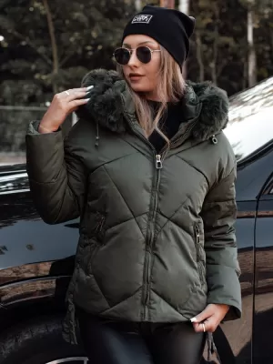 Дамско яке DSTREET MODIVA TY4727 ЗЕЛЕНО