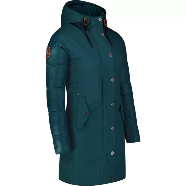  Дамско зимно палто NORDBLANC NBWJL8073 ТЪМНО ЗЕЛЕНО 