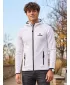 Мъжки функционален спортен суичър ALTISPORT ALM006417 БЯЛО