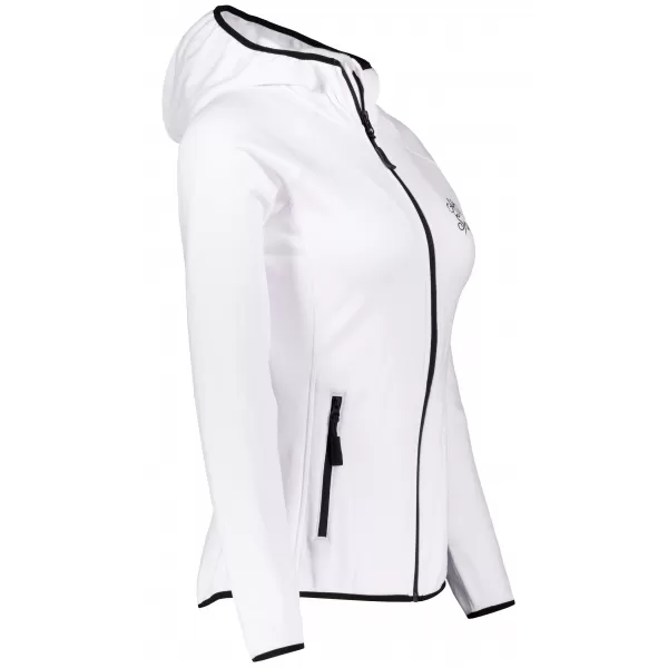  Дамски функционален спортен суичър ALTISPORT ALW056418 БЯЛО 