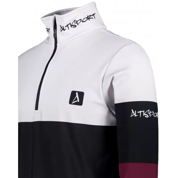  Мъжки премиум функционален термо суичър ALTISPORT VOJ/ALM051TER03 БОРДО 