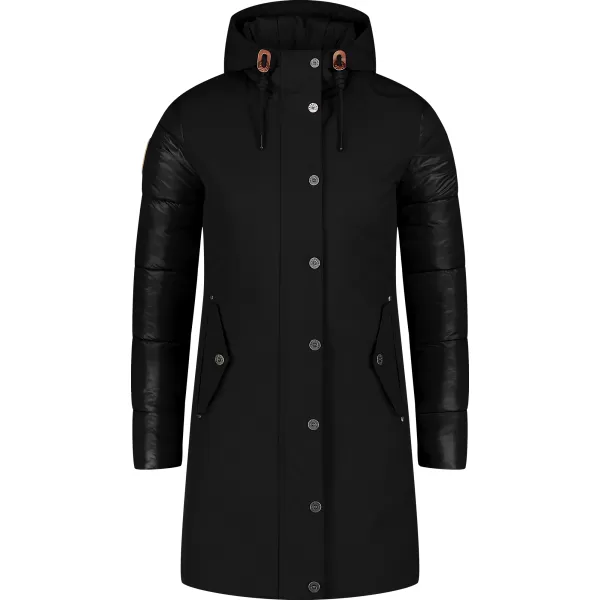  Дамско зимно палто NORDBLANC WARMHUG NBWJL8073 ЧЕРЕН 