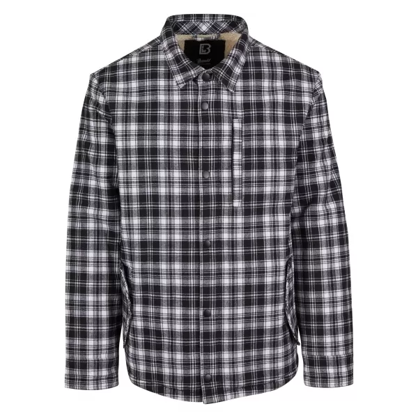  Мъжко яке BRANDIT BD3190 БЯЛО/ЧЕРНО 