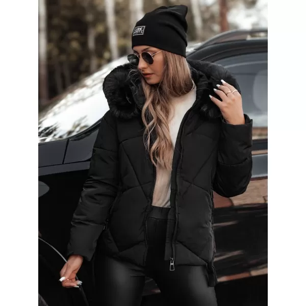  Дамско яке DSTREET MODIVA TY4726 ЧЕРНО 