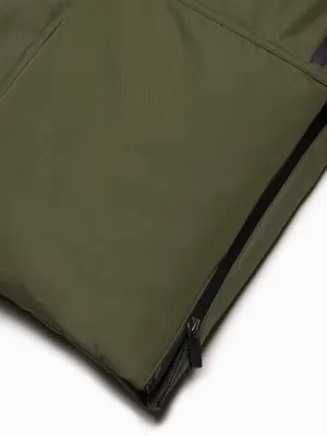 Мъжко зимно яке OMBRE OM-JALJ-0148 ТЪМНО МАСЛИНЕНО ЗЕЛЕНО
