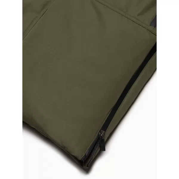  Мъжко зимно яке OMBRE OM-JALJ-0148 ТЪМНО МАСЛИНЕНО ЗЕЛЕНО 