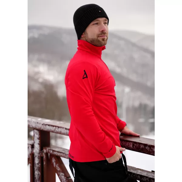  Мъжки премиум функционален термо суичър ALTISPORT VOJ/ALM000TER03 ЧЕРВЕНО 