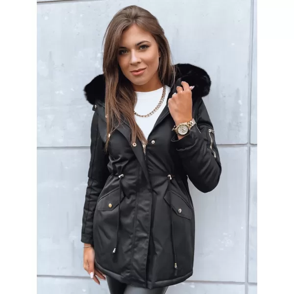  Палто DSTREET GODDESS TY3867 ЧЕРНО 