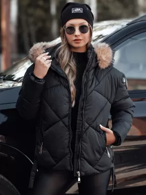 Дамско яке DSTREET LESISI TY4716 ЧЕРНО