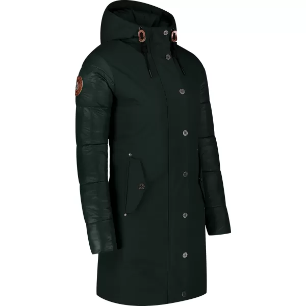  Дамско зимно палто NORDBLANC WARMHUG NBWJL8073 ТЪМНО ЗЕЛЕНО 