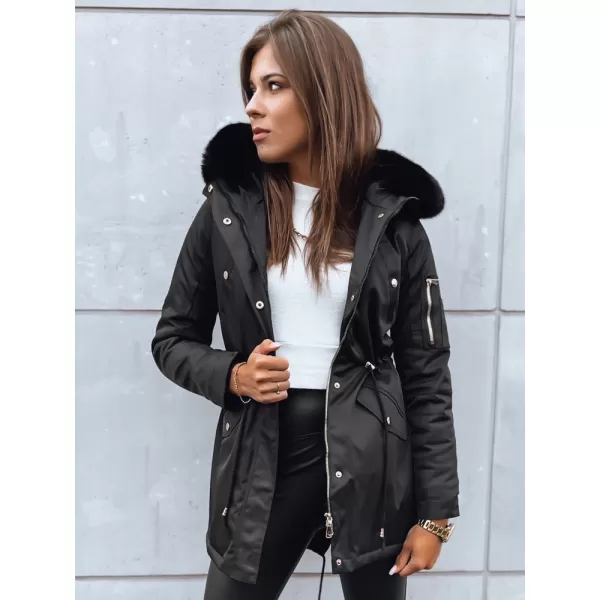  Палто DSTREET GODDESS TY3867 ЧЕРНО 
