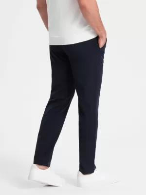 Панталони OMBRE OM-PACP-0191 ТЪМНО СИНЬО