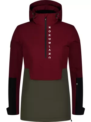 Дамски анорак NORDBLANC WINTERFUN NBWJL8130 БОРДО