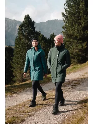Дамско зимно палто NORDBLANC WARMHUG NBWJL8073 ТЪМНО ЗЕЛЕНО