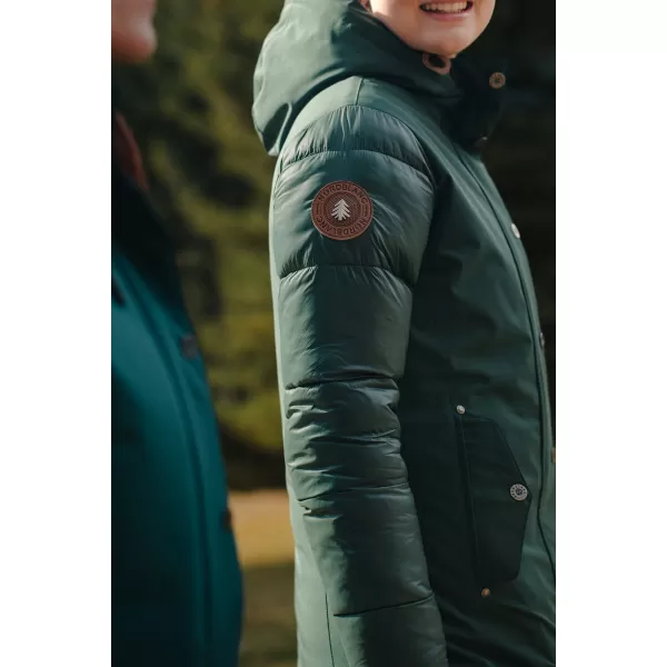  Дамско зимно палто NORDBLANC WARMHUG NBWJL8073 ТЪМНО ЗЕЛЕНО 