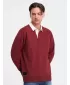 Мъжки суичър OMBRE OM-SSNZ-0132 MAROON