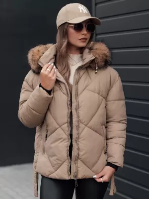 Дамско яке DSTREET LESISI TY4715 БЕЖОВО
