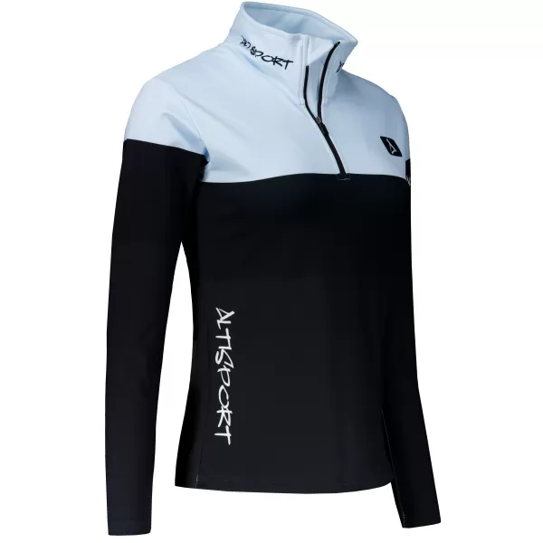  Дамски премиум функционален термо суичър ALTISPORT VOJ/ALW051TER03 НЕБЕСНО СИНЬО 