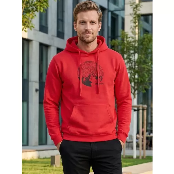  Мъжки суичър ALTISPORT ALM172JN796 ЧЕРВЕНО 