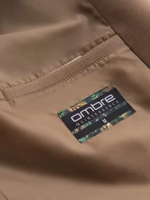 Мъжко палто OMBRE OM-COSC-0112 КАФЕ