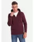 Мъжки суичър OMBRE OM-SSBZ-0160 MAROON