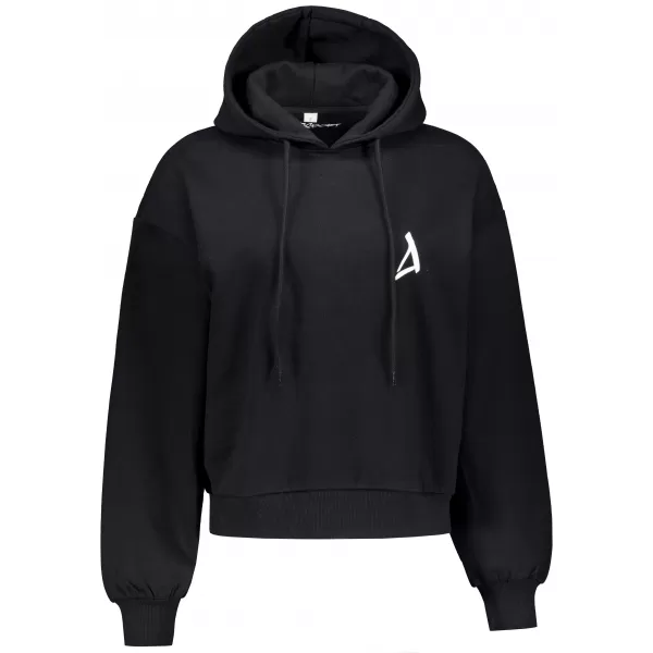  Дамски суичър от органичен памук ALTISPORT BYB/ALW002BY183 ЧЕРЕН 