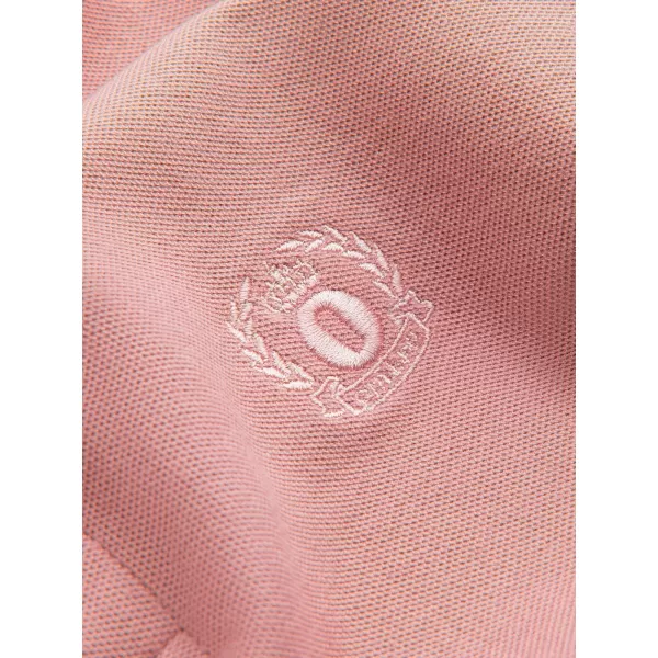  Мъжки t -риза с яка OMBRE OM-POBS-0100 ТЪМНО РОЗОВО 