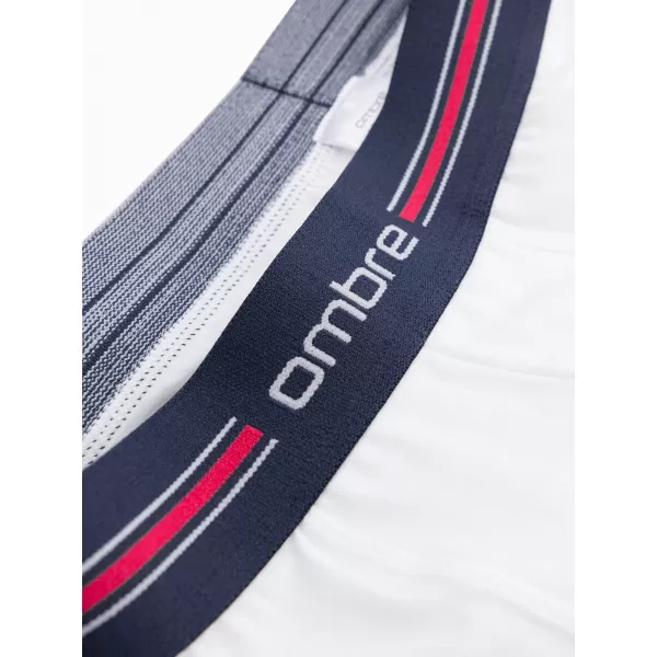  Къси панталони OMBRE OM-UNBO-0109 3 PACK MIX БЯЛ 