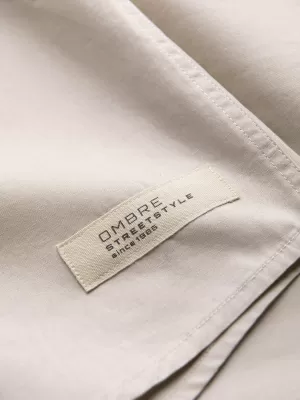 Риза OMBRE OM-SHSS-0168 КРЕМ