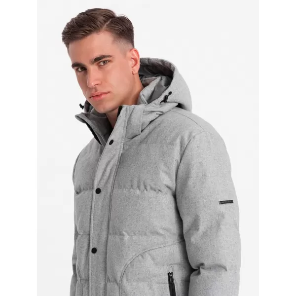  Яке OMBRE OM-JAHP-0203 СИВ МЕЛАНЖ 