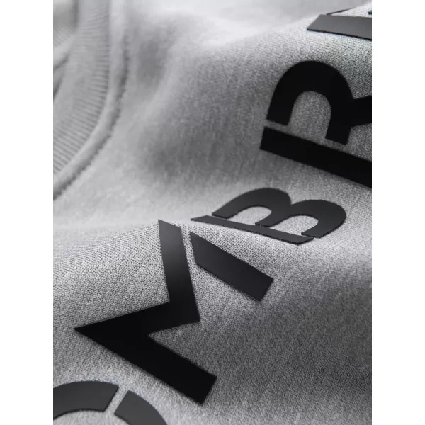 Мъжки суичър OMBRE OM-SSPS-0181 СИВ МЕЛАНЖ 