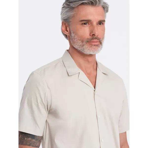  Риза OMBRE OM-SHSS-0168 КРЕМ 