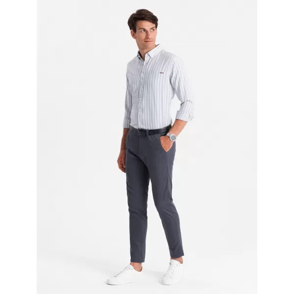  Риза OMBRE OM-SHOS-0171 СИВО 