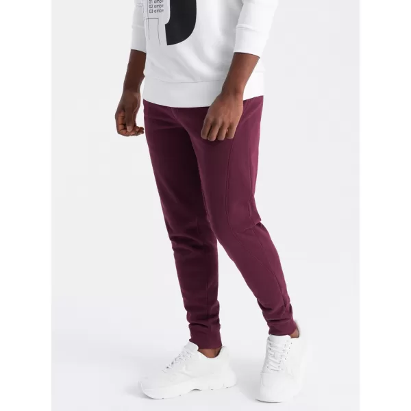  Мъжки анцузи OMBRE OM-PABS-0174 MAROON 