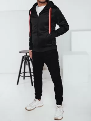 Мъжки суичър DSTREET bx5858 ЧЕРНО