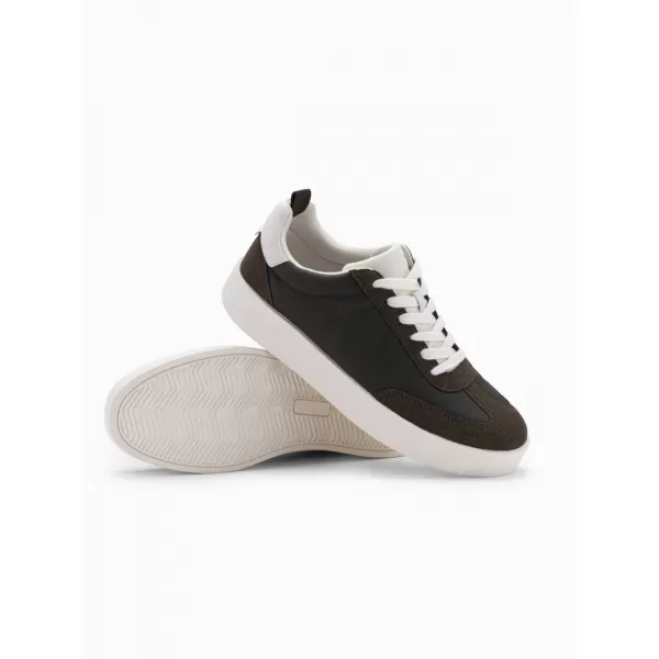  Мъжки обувки OMBRE OM-FOSL-0170 ТЪМНО КАФЯВО 