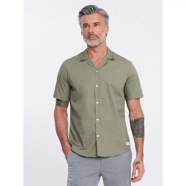  Риза OMBRE OM-SHSS-0168 КАКИ 