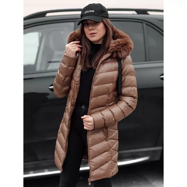  Палто DSTREET CRYSTAL TY4774 КАРАМЕЛ 