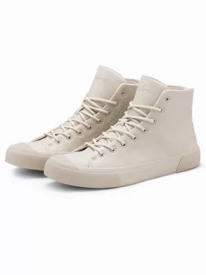 Мъжки обувки OMBRE OM-FOSH-0138 КРЕМ