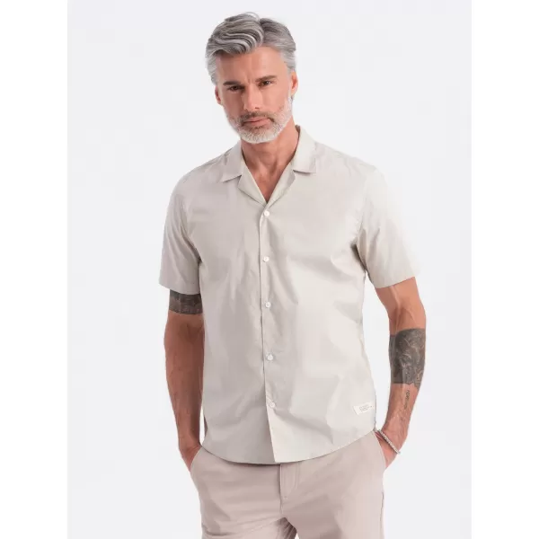  Риза OMBRE OM-SHSS-0168 КРЕМ 