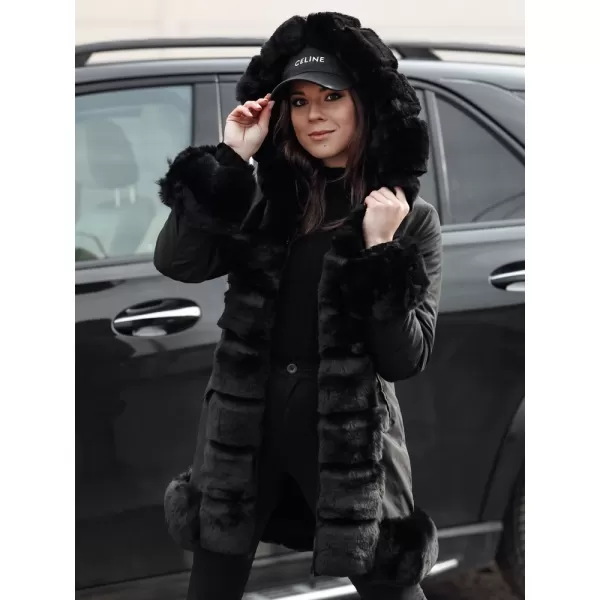  Палто DSTREET FURRWINT TY4772 ЧЕРНО 