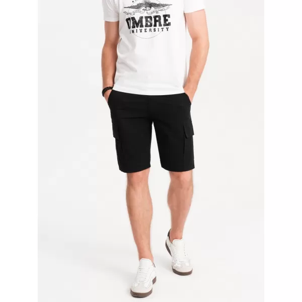  Къси панталони OMBRE OM-SRCG-0133 ЧЕРНО 
