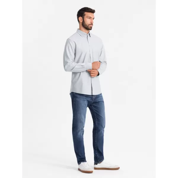  Риза OMBRE OM-SHOS-0172 СИНЬО 