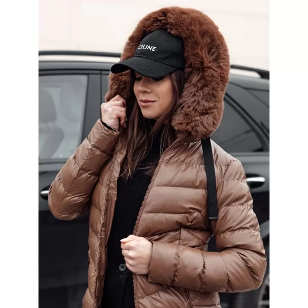  Палто DSTREET CRYSTAL TY4774 КАРАМЕЛ 