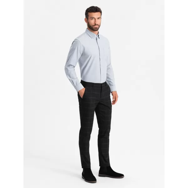  Риза OMBRE OM-SHOS-0173 СВЕТЛО СИВО 