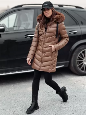 Палто DSTREET CRYSTAL TY4774 КАРАМЕЛ